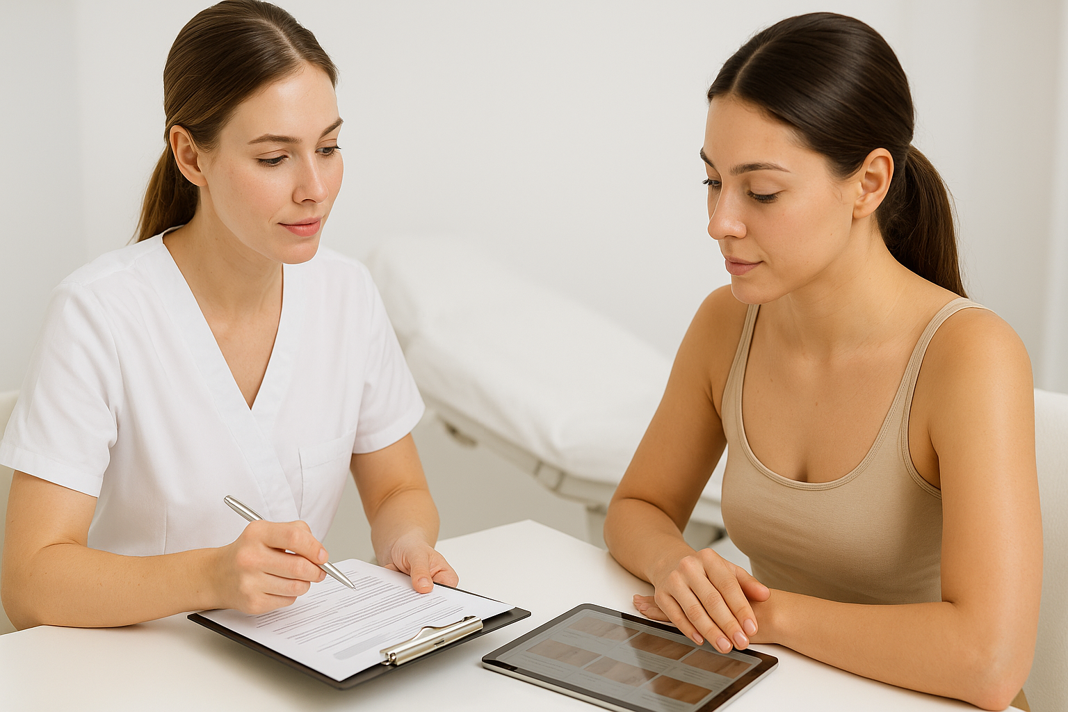 Planificación de tratamientos corporales con especialista en Diamonds Skin RD